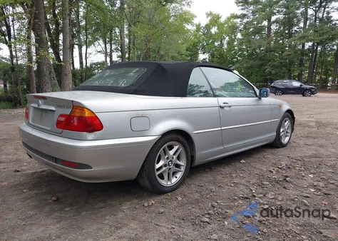 2004 BMW 325Ci from USA, damaged, VIN WBABW33404PL30612